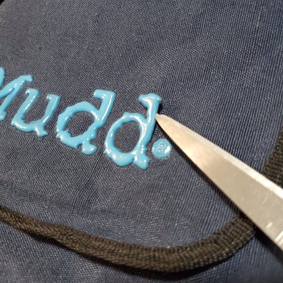 Y2K Vintge Mudd Blue Crossbody Messenger Bag - Picture 9 of 11